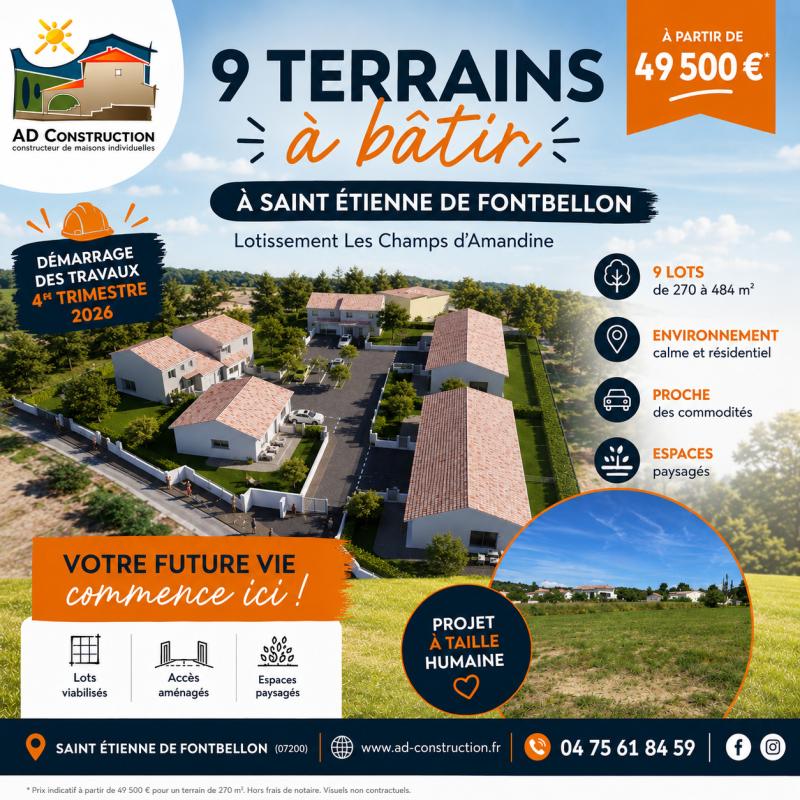 Terrain à bâtir
